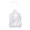 Beaded Backless Tank Top — White