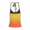 Chic Gradient-Color Vacation-Style Tank Top